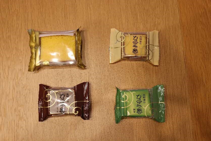 文明堂神戸店　カステラ巻