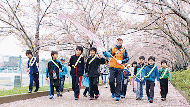 桜ウォーキング